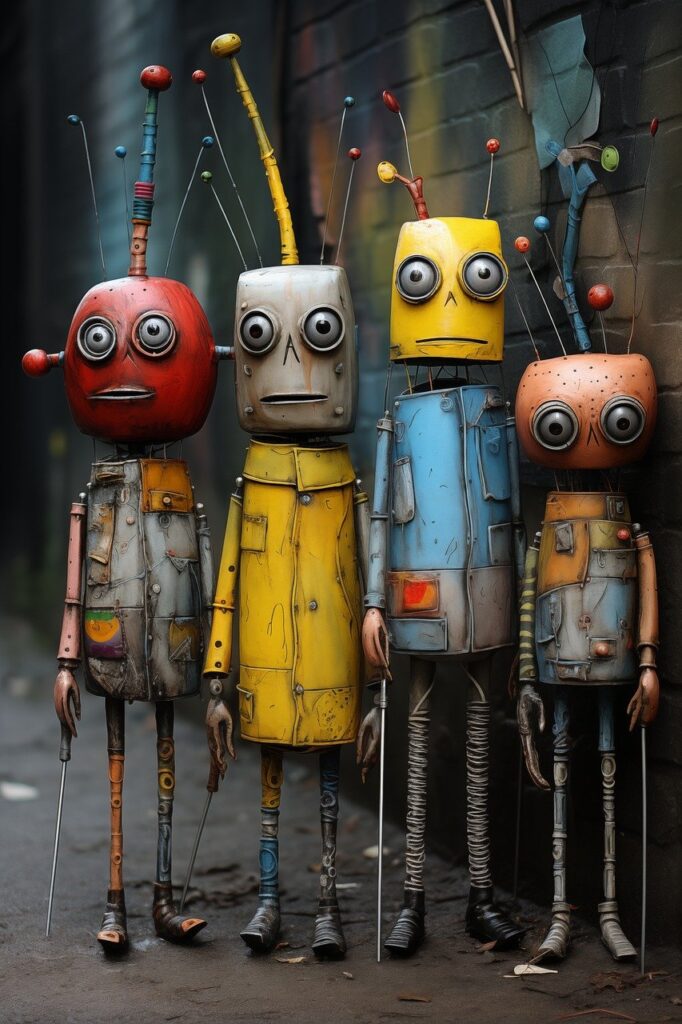 A group of robots